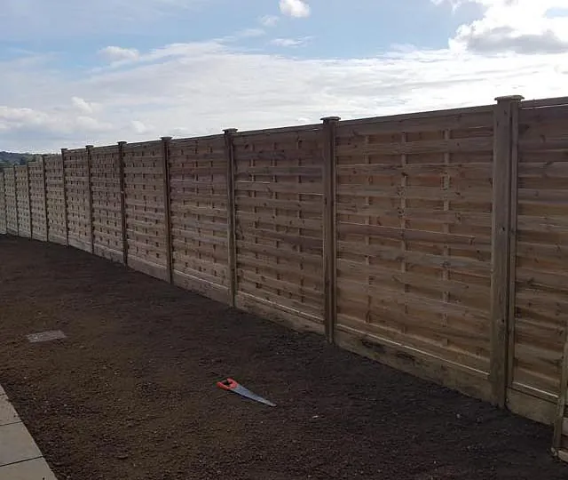 Fencing work we have been doing