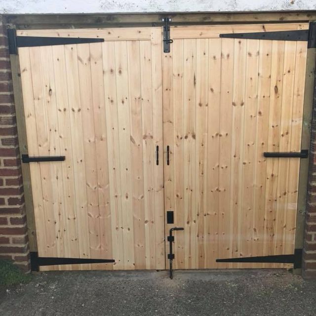 A large double gate we have installed