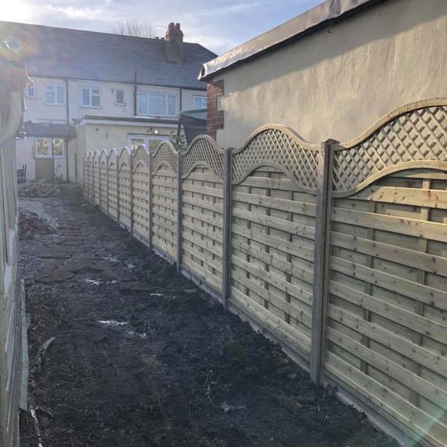 A fence that we have worked on