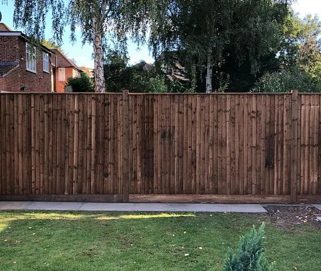 A garden fence