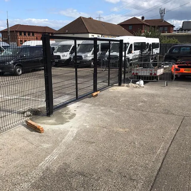 metal fence